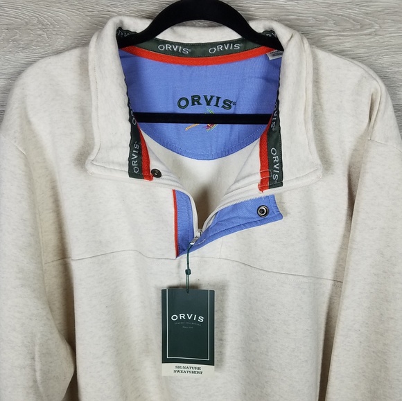 Orvis Other - Orvis Signature Sweatshirt in Oatmeal XXL